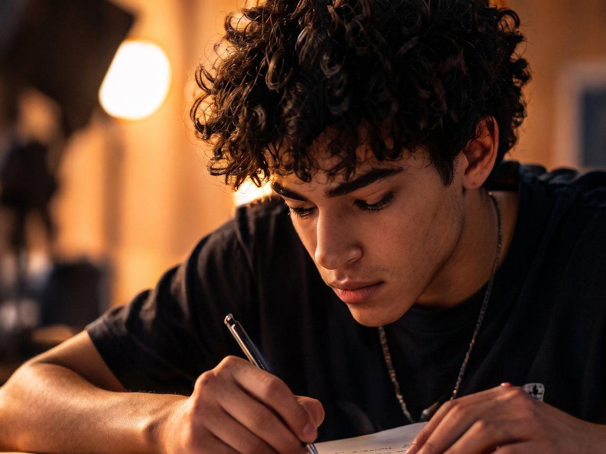 Students plan a production.